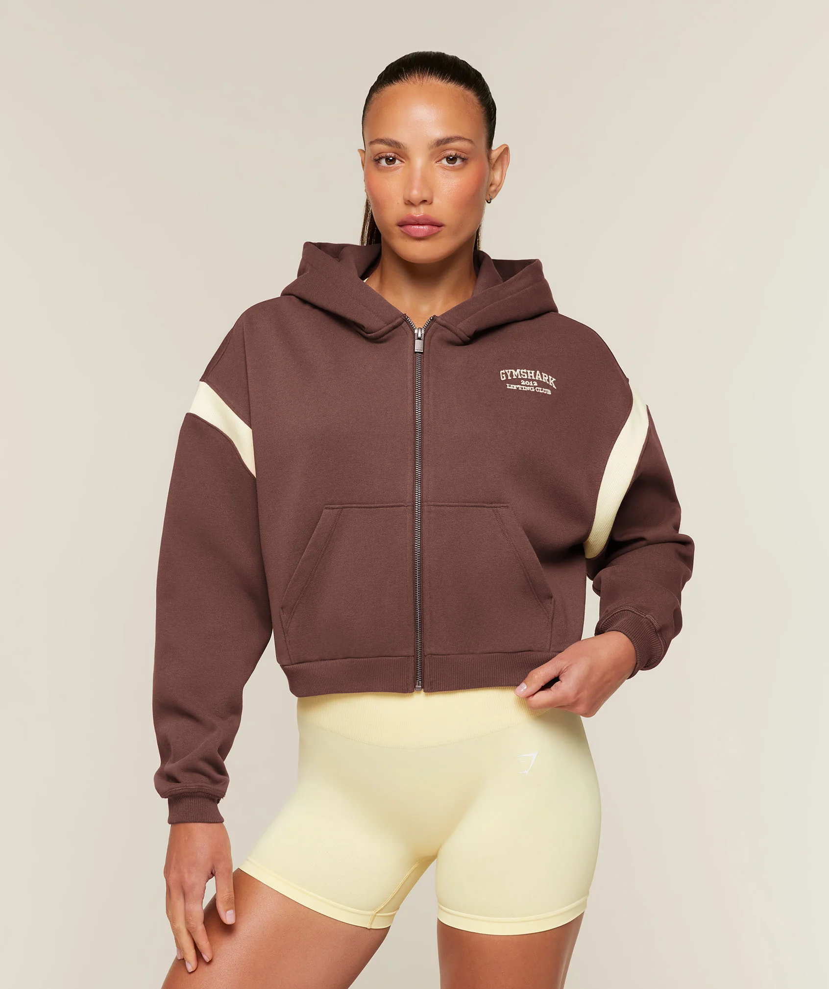 Cosy Luxe Campus Full Zip Hoodie