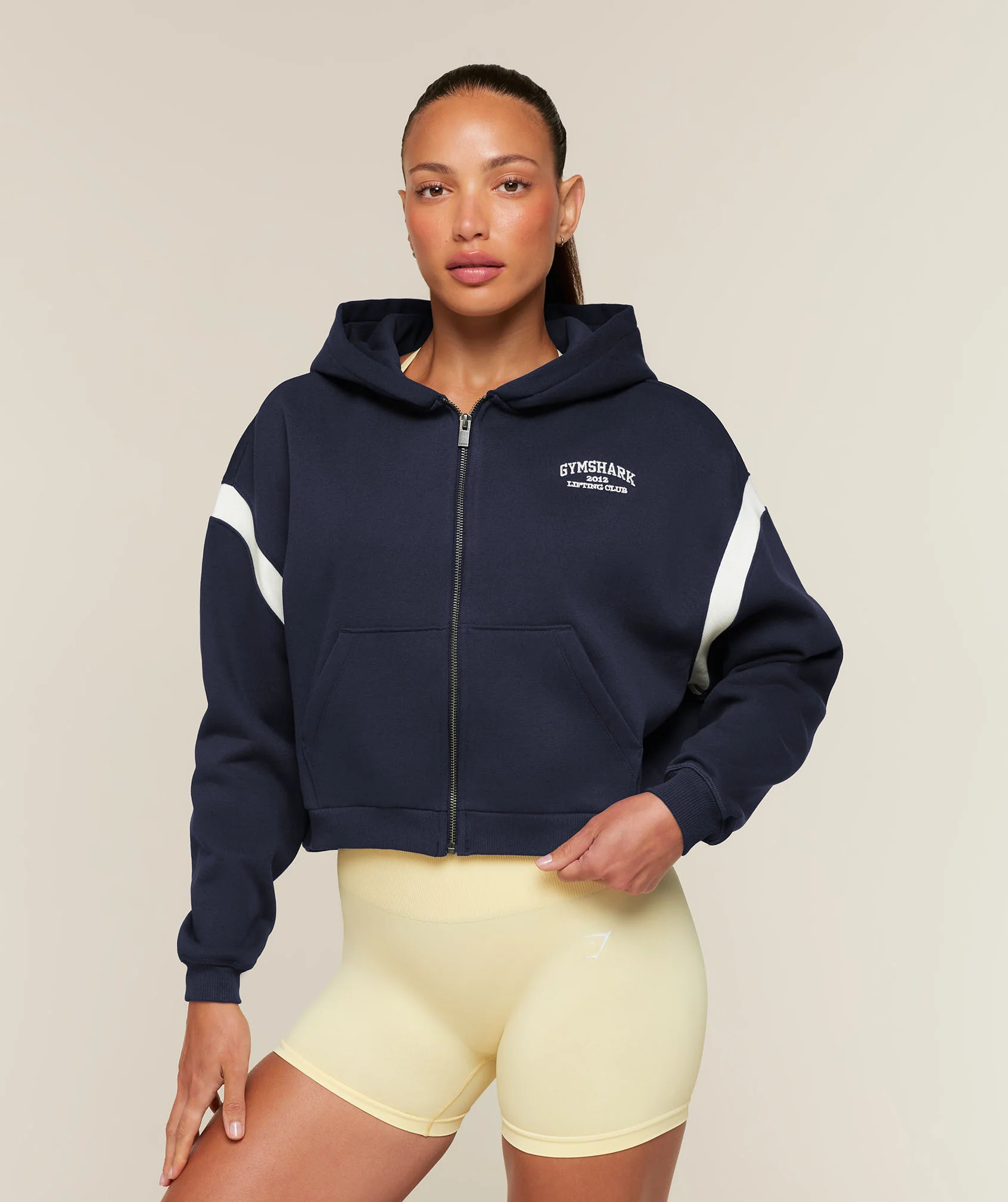Cosy Luxe Campus Full Zip Hoodie