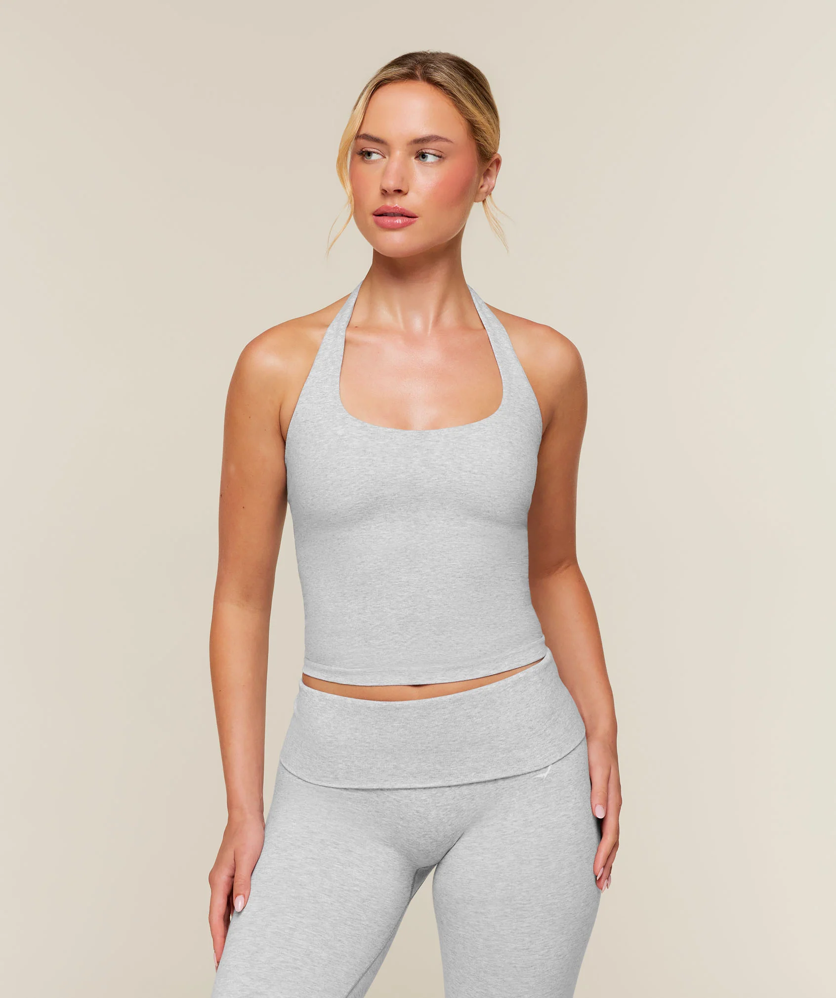 CottonMove™ Halterneck Top