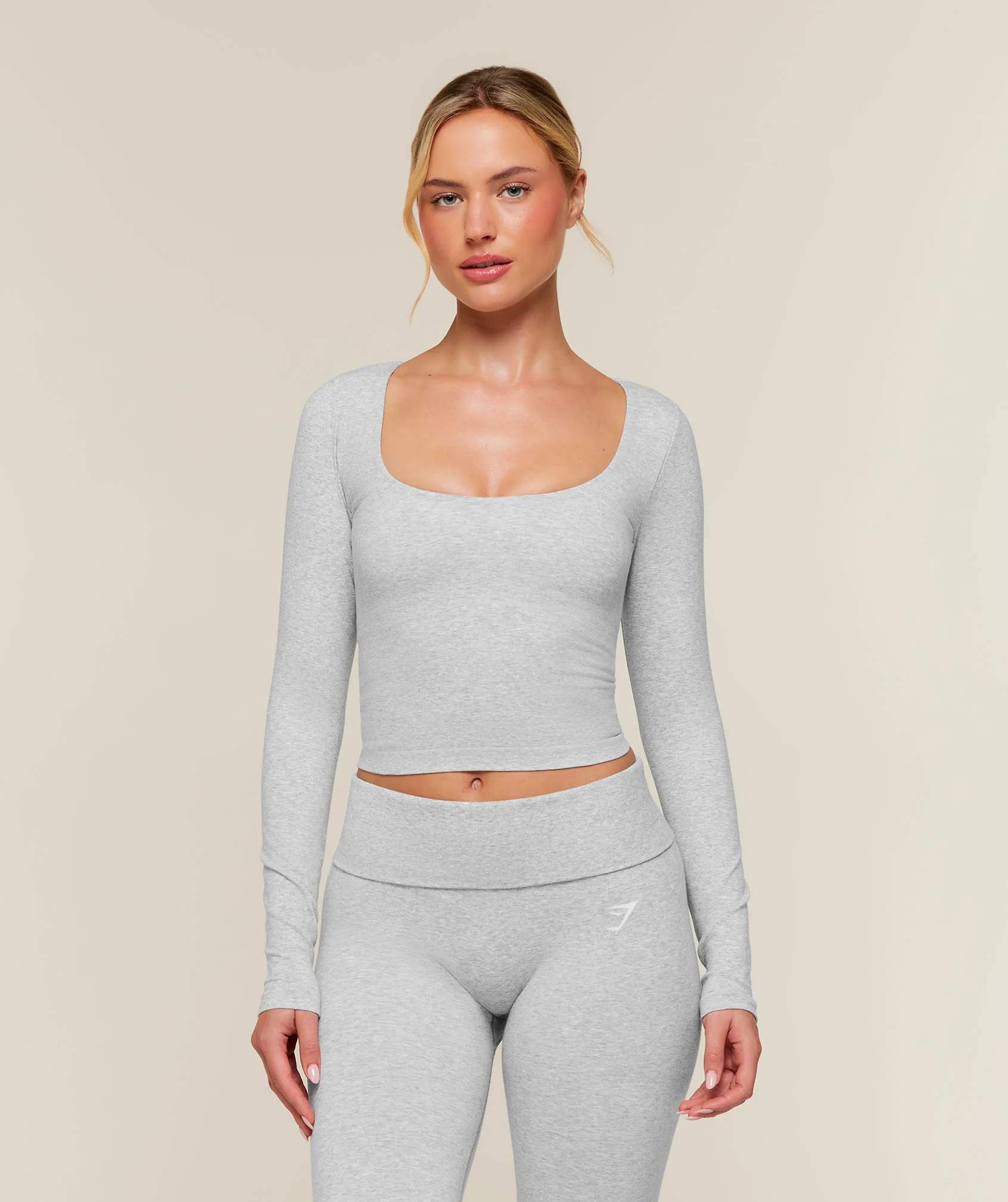 CottonMove™ Midi Long Sleeve Top