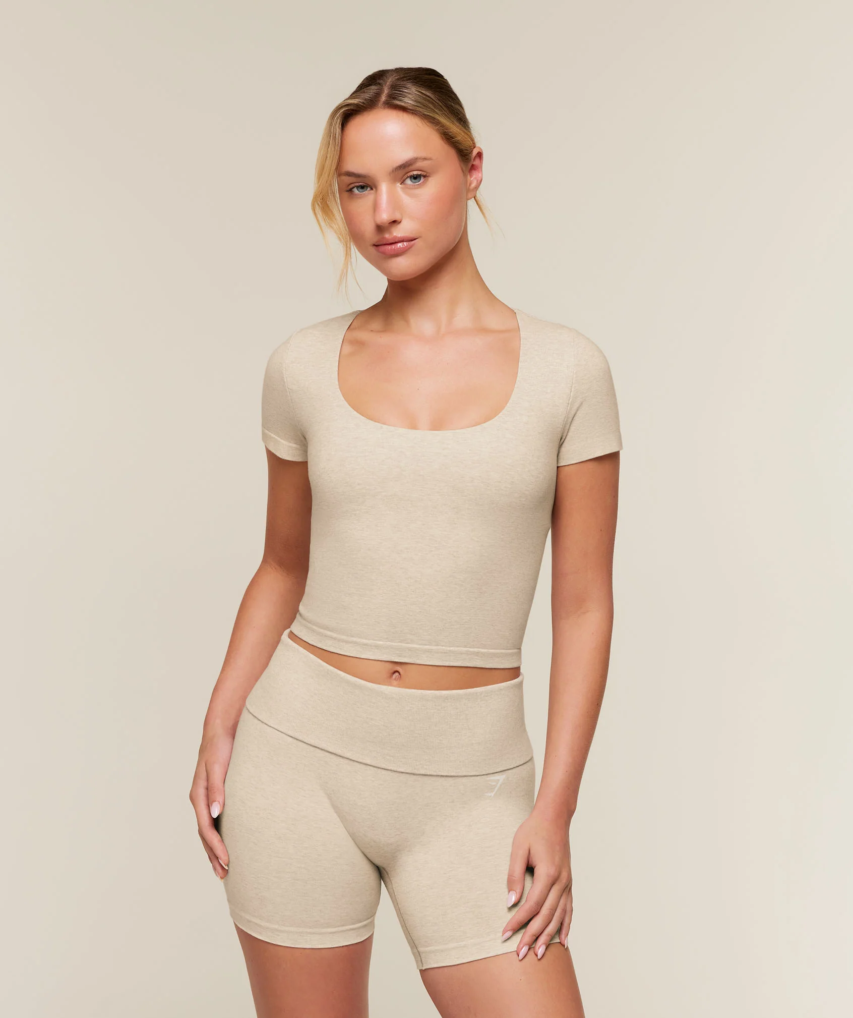 CottonMove™ Midi Short Sleeve Top
