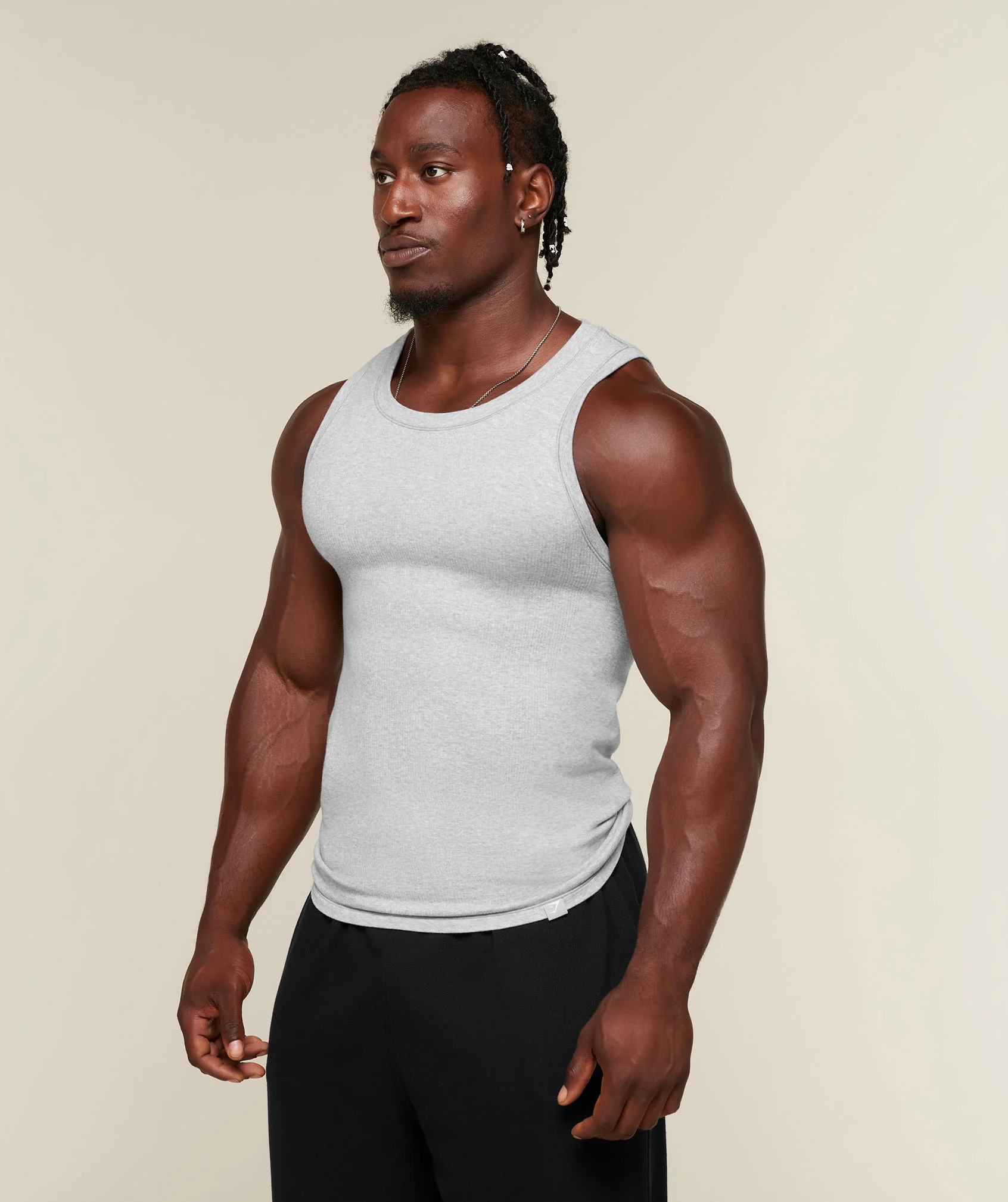 Cotton Seamless Sleeveless Top - Image 23