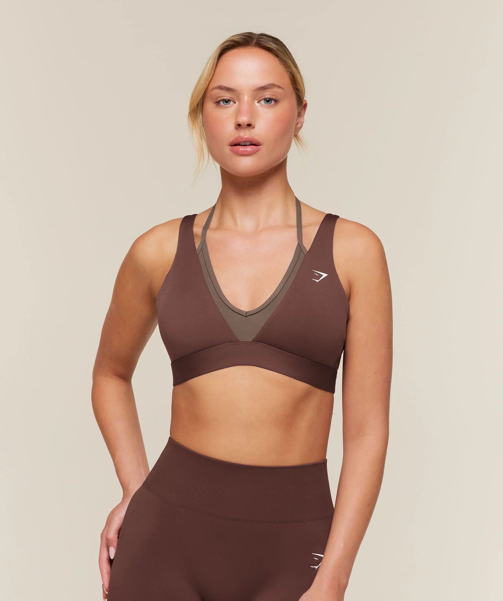 Double Layer Medium Support Sports Bra
