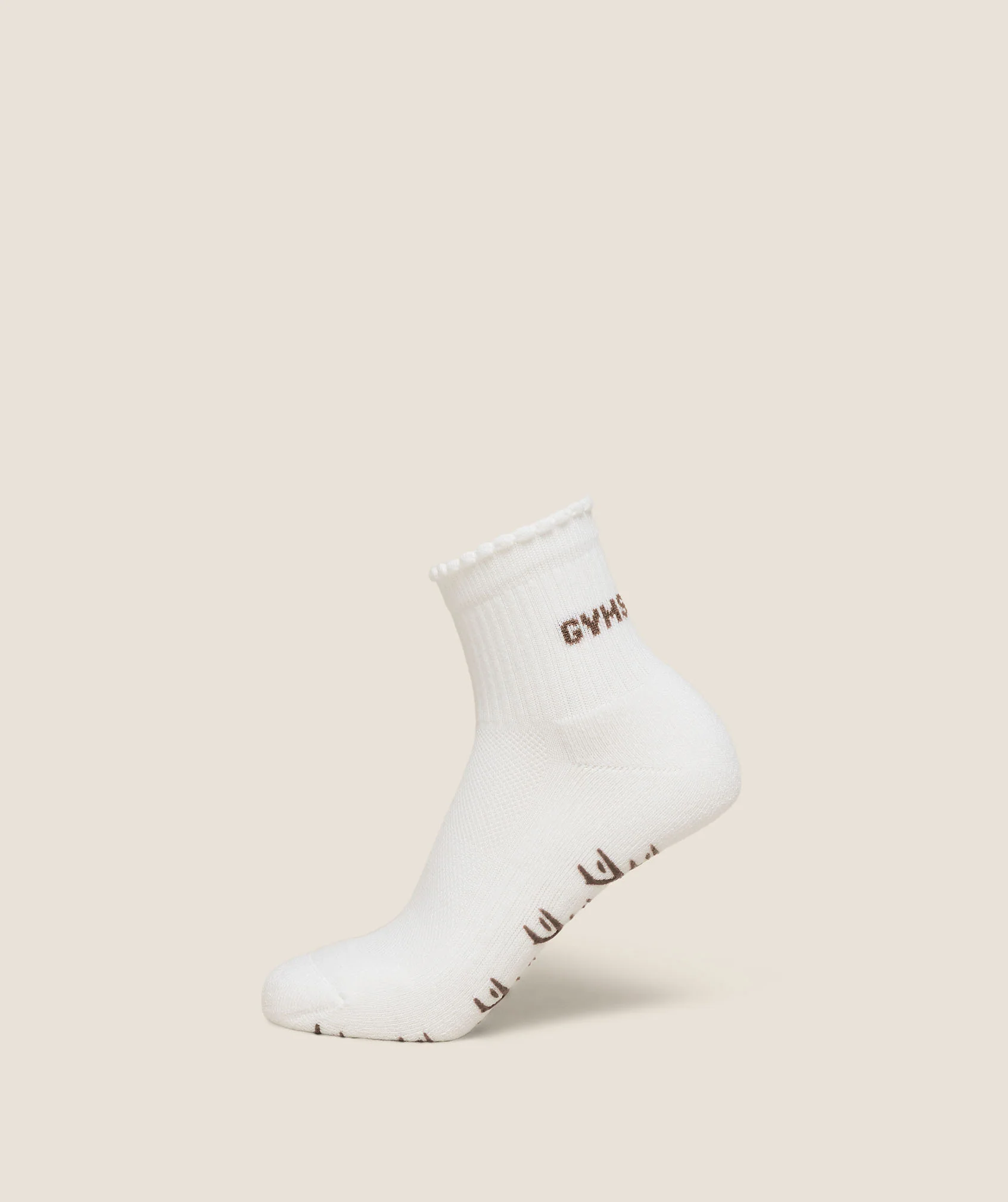 Frill Pilates Midi Sock