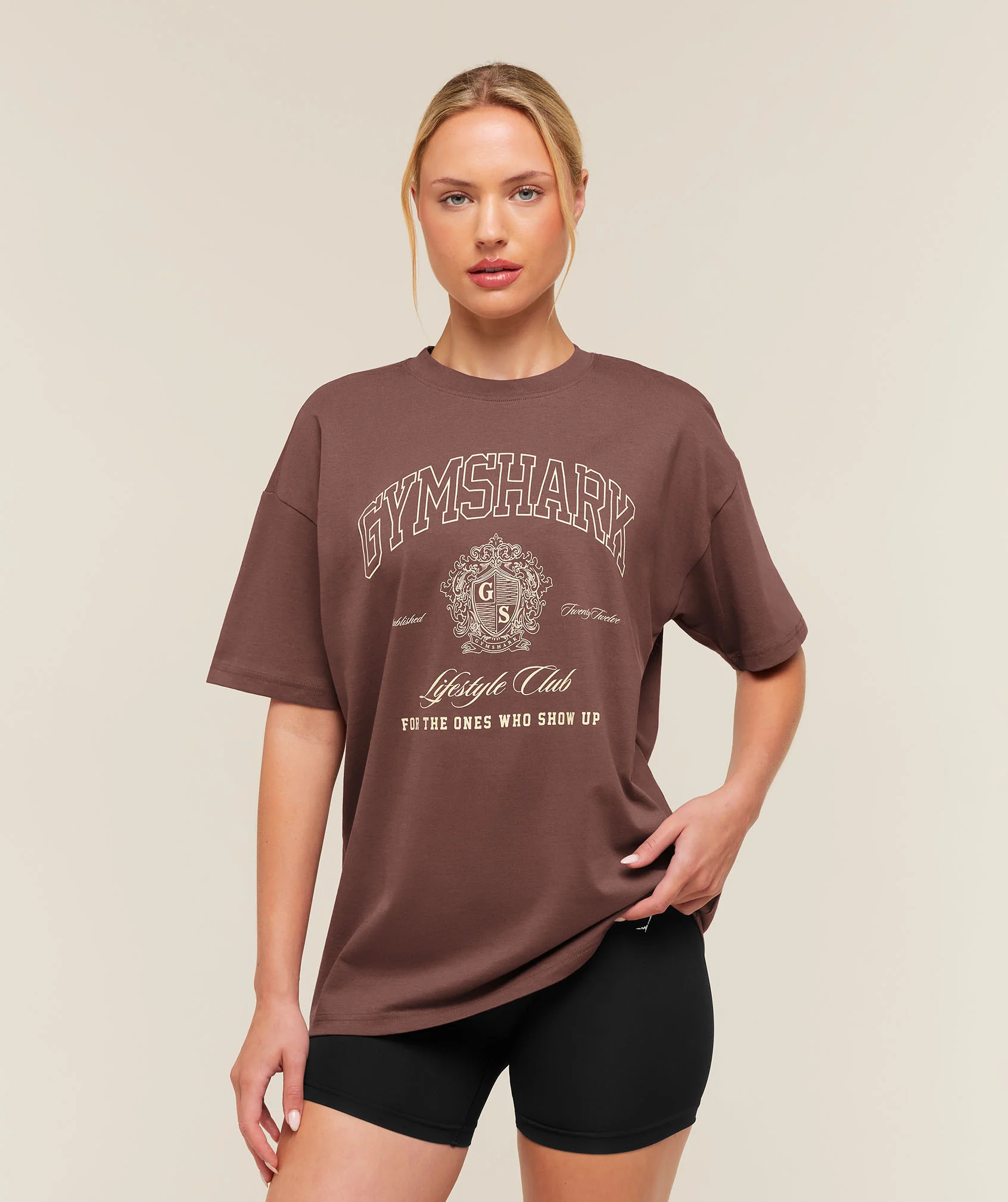 College Crest Graphic T-Shirt