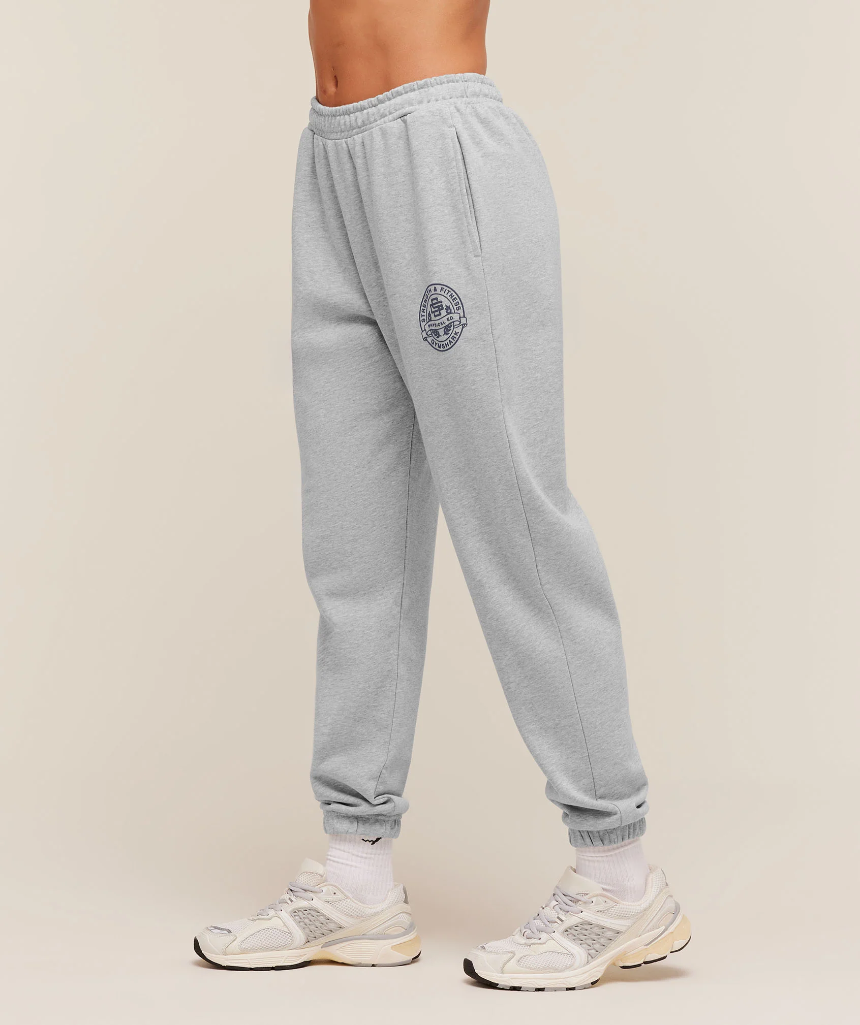 Strength and Fitness Crest Graphic Joggers - Image 3