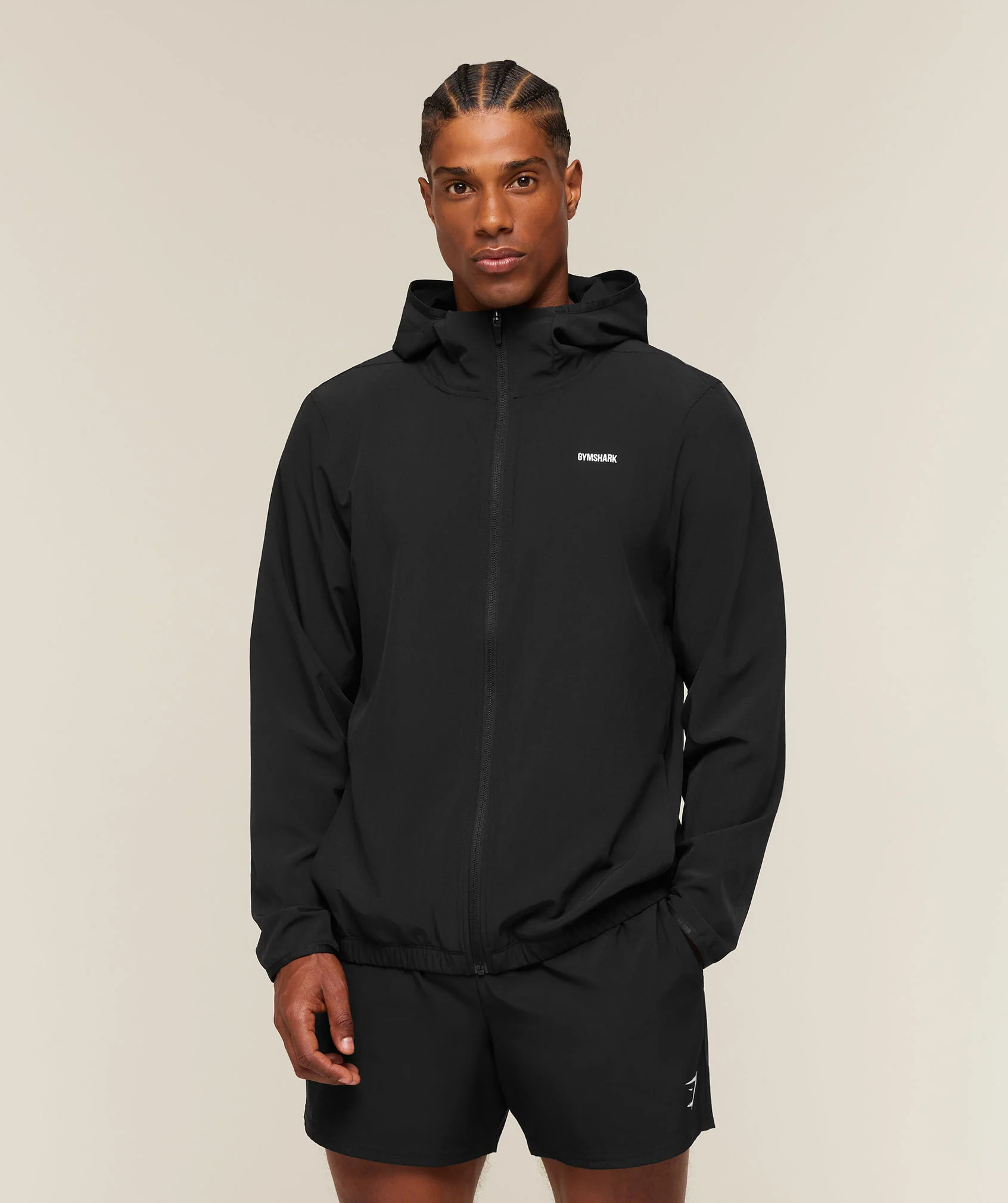 Train Hooded Track Jacket