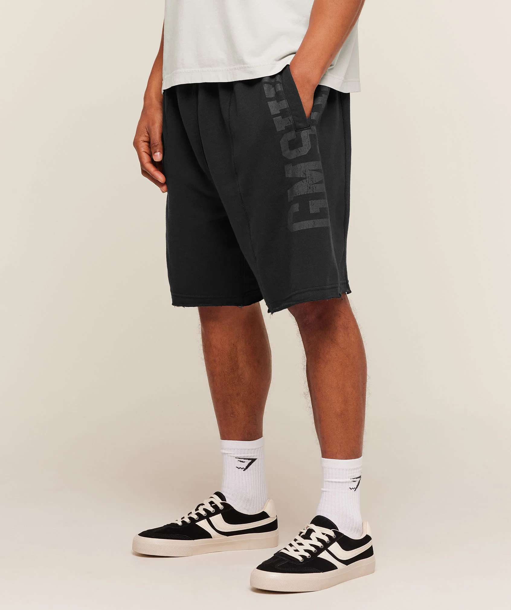 Accent Graphic Sweat Shorts