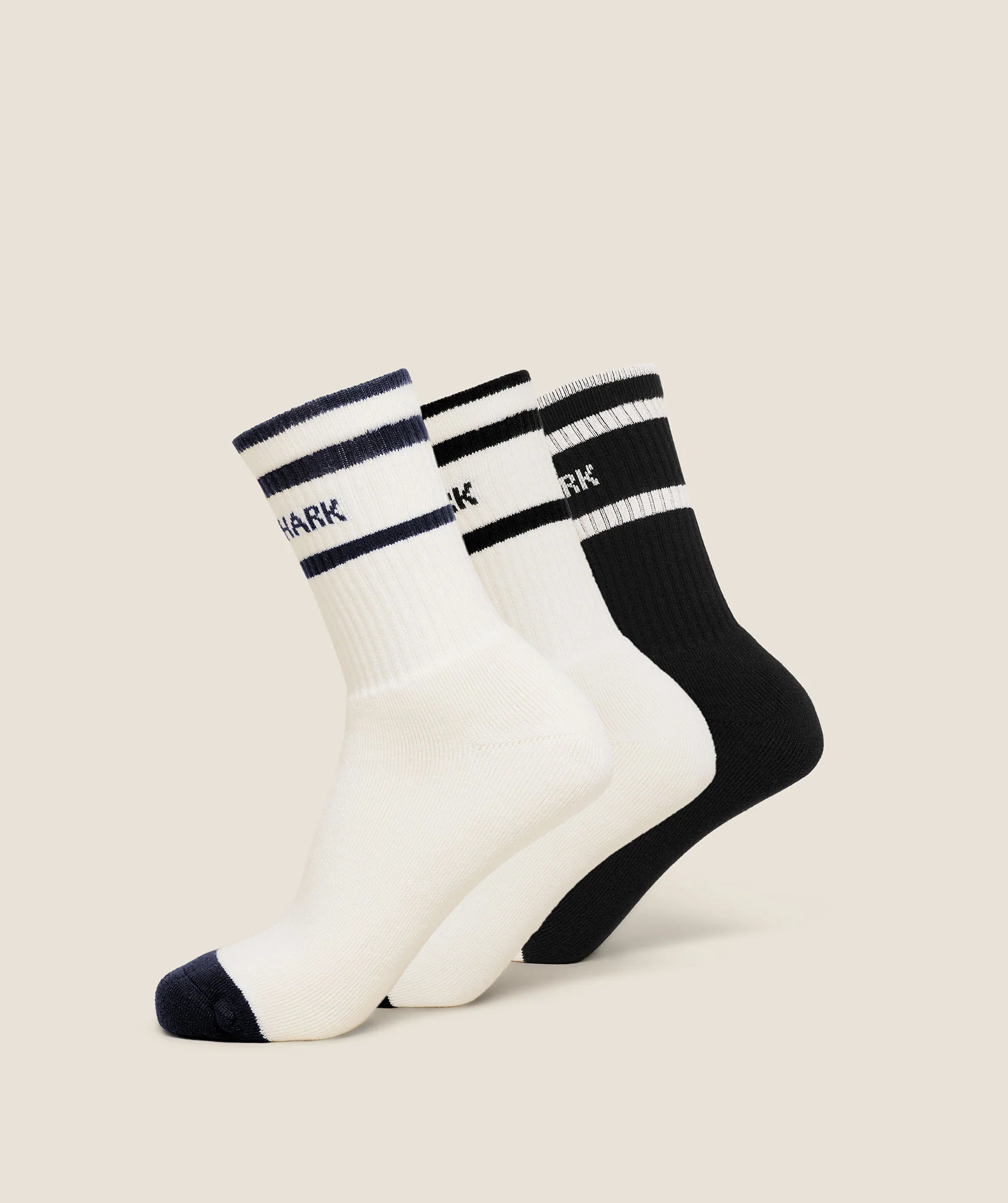 Gymshark Essentials Crew Sock 3pk