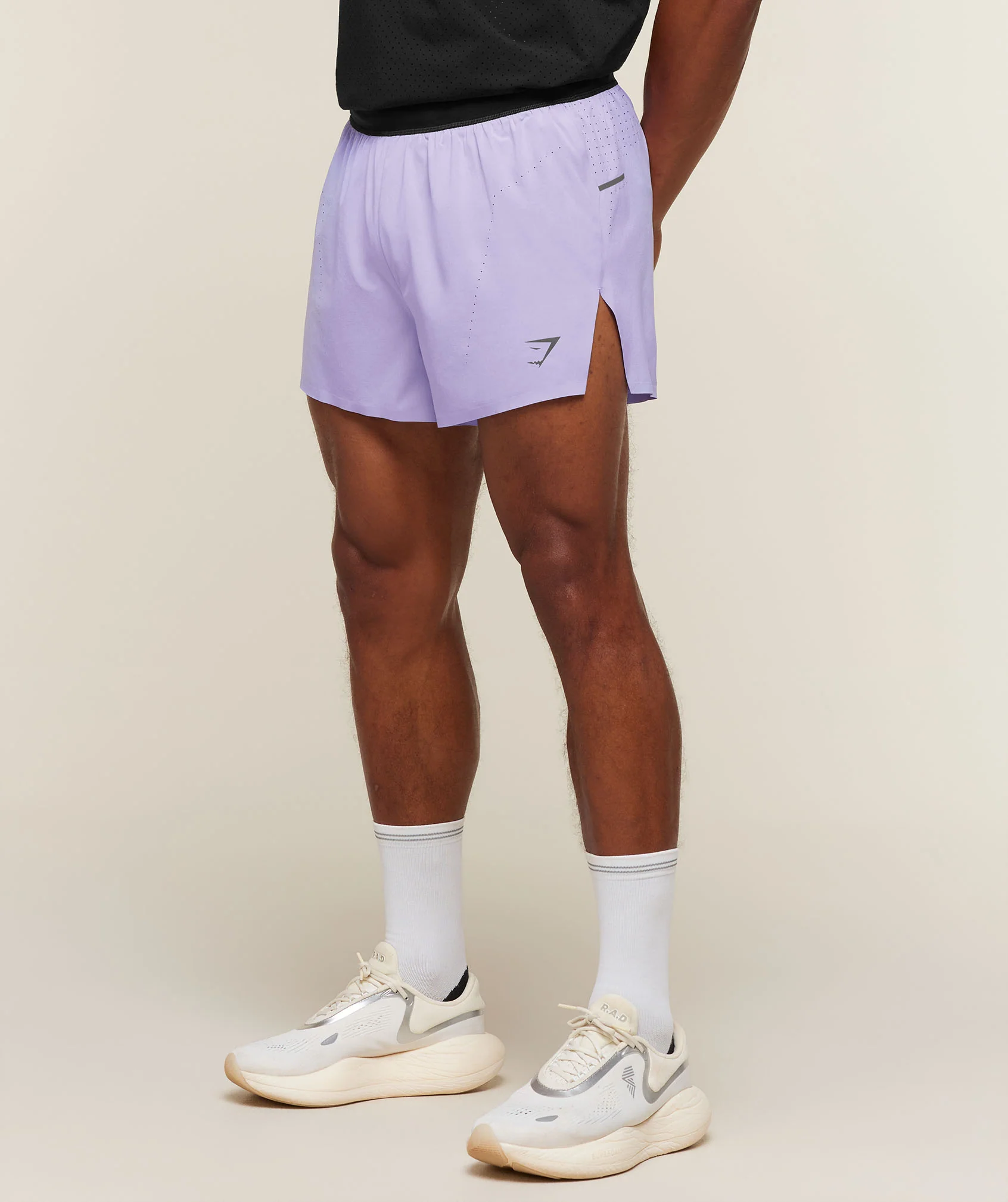 Running Elite High Split Race Day Shorts