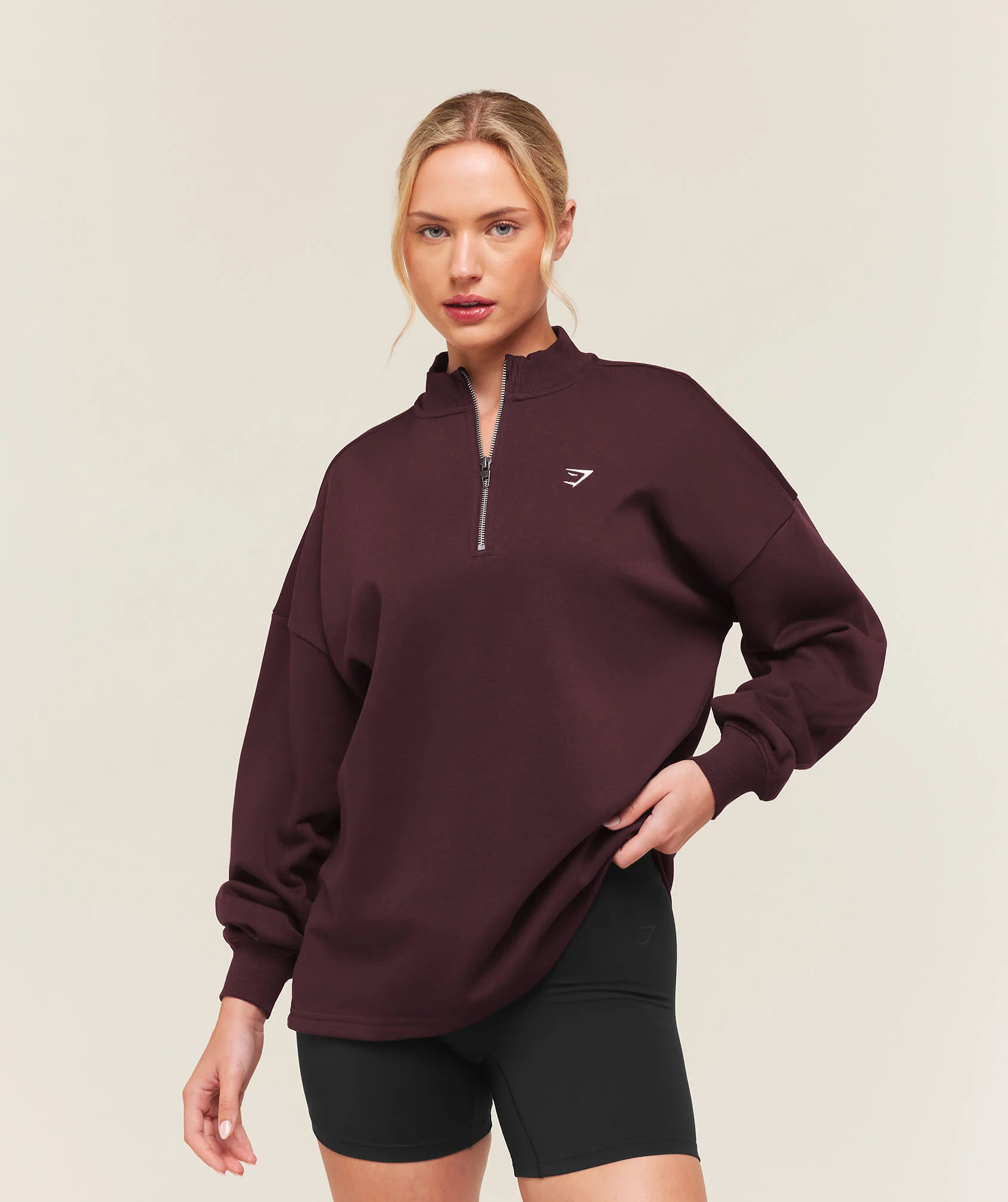 Training Oversized 1/4 Zip
