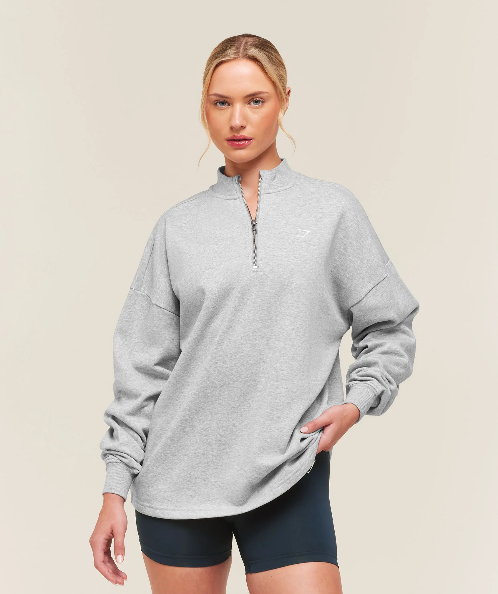 Training Oversized 1/4 Zip