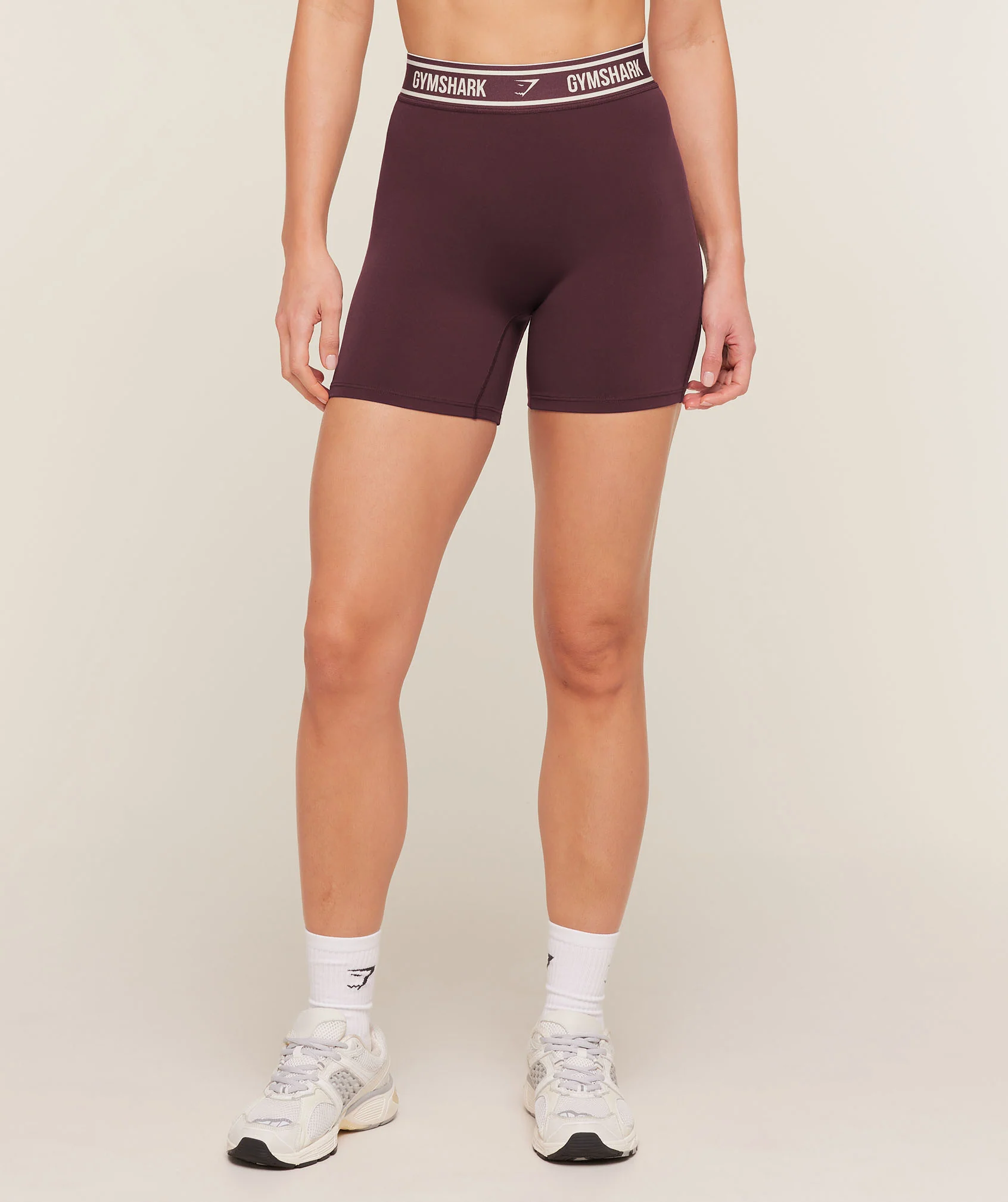 Waistband Logo Shorts