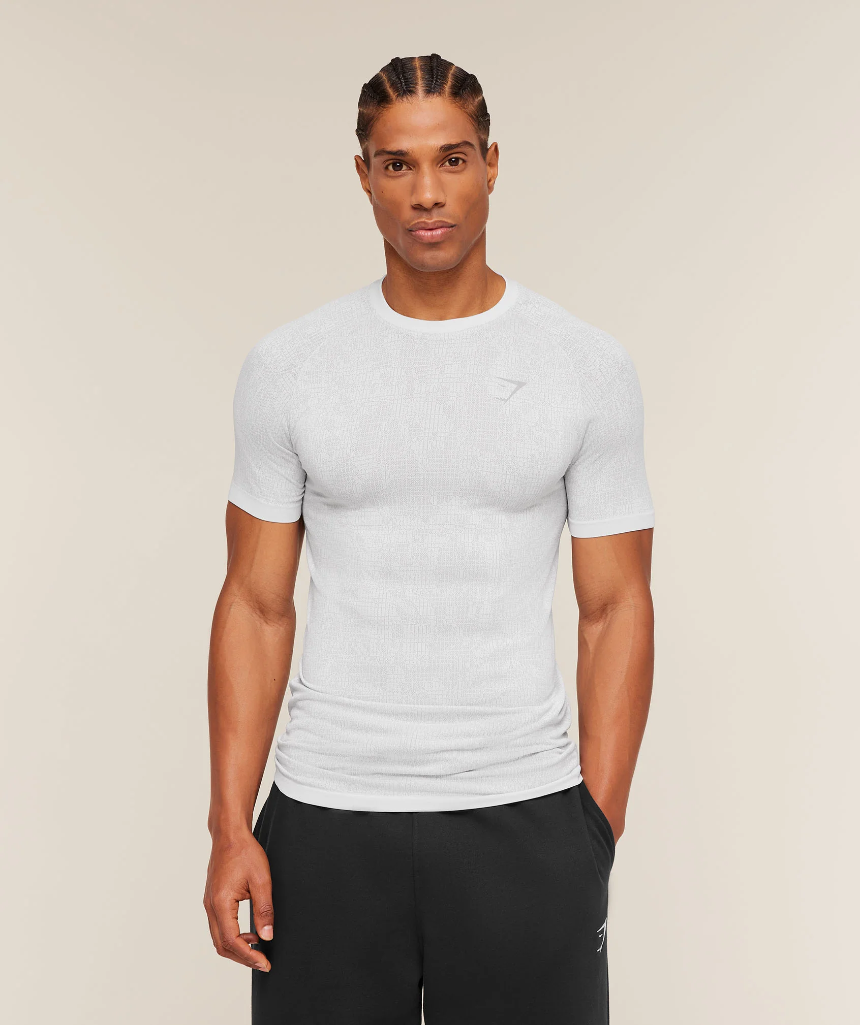 Geo Seamless Grid T-Shirt