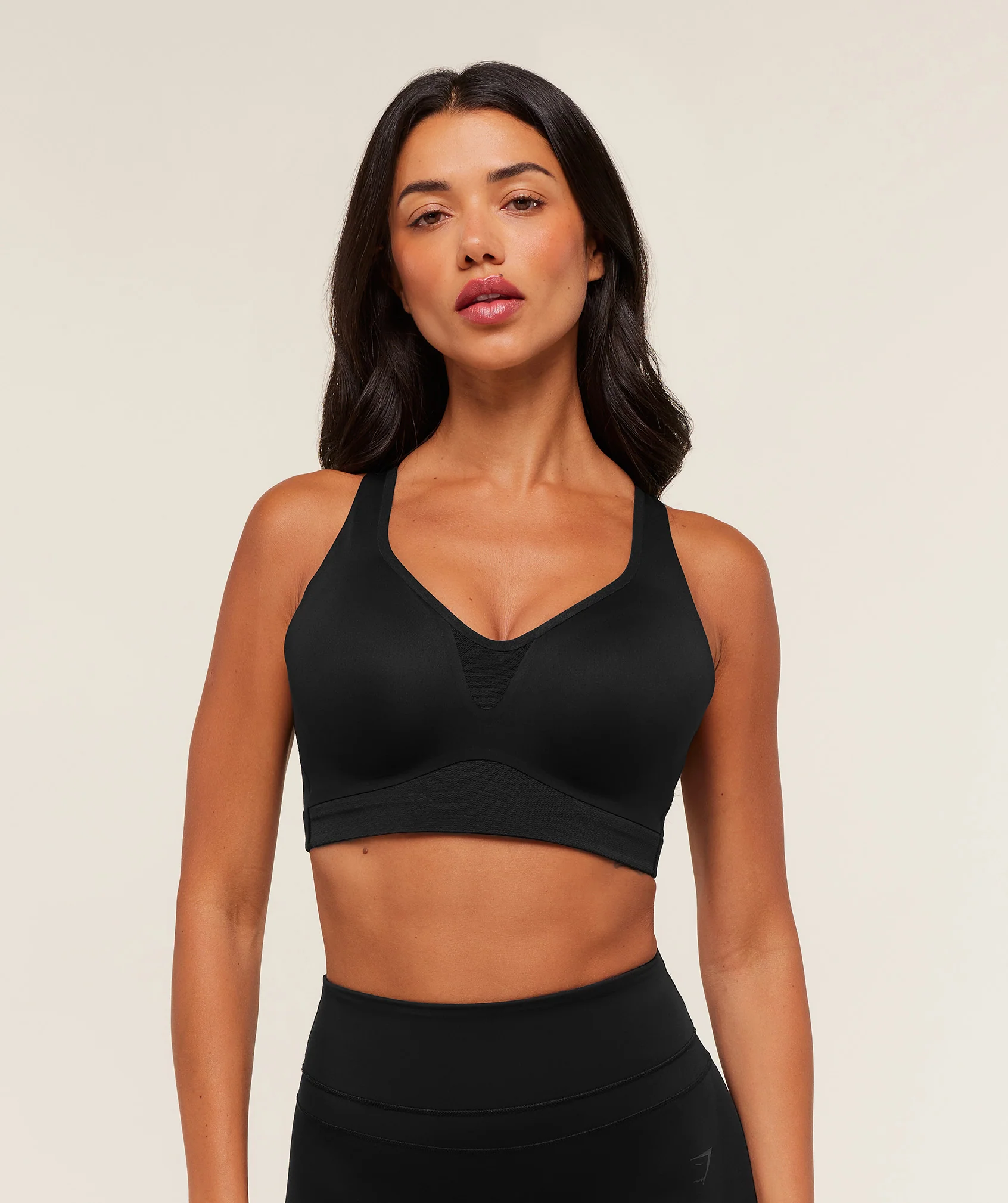 High Support V-Neck Sports Bra