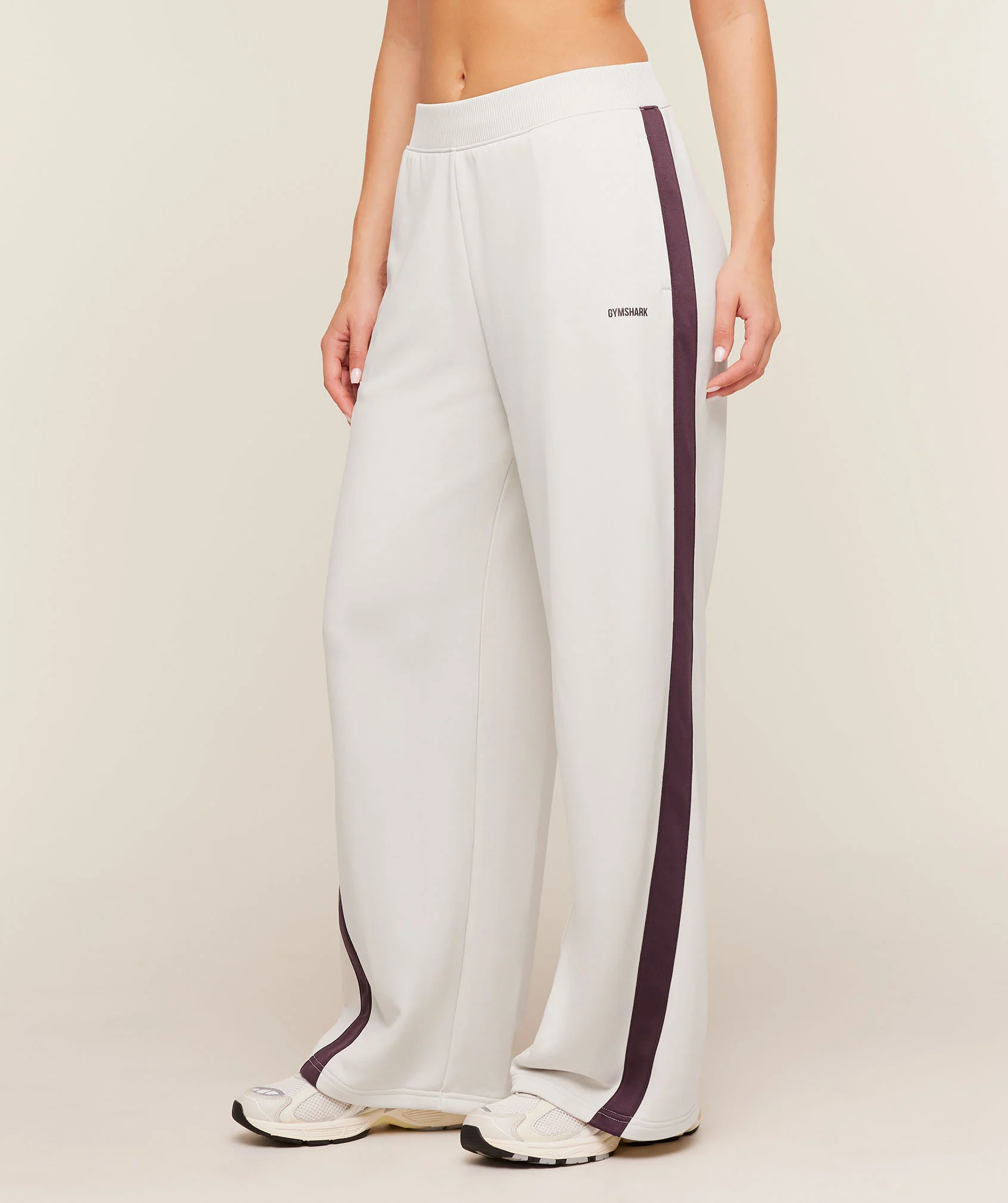 Lightweight Tricot Wide Leg Pants