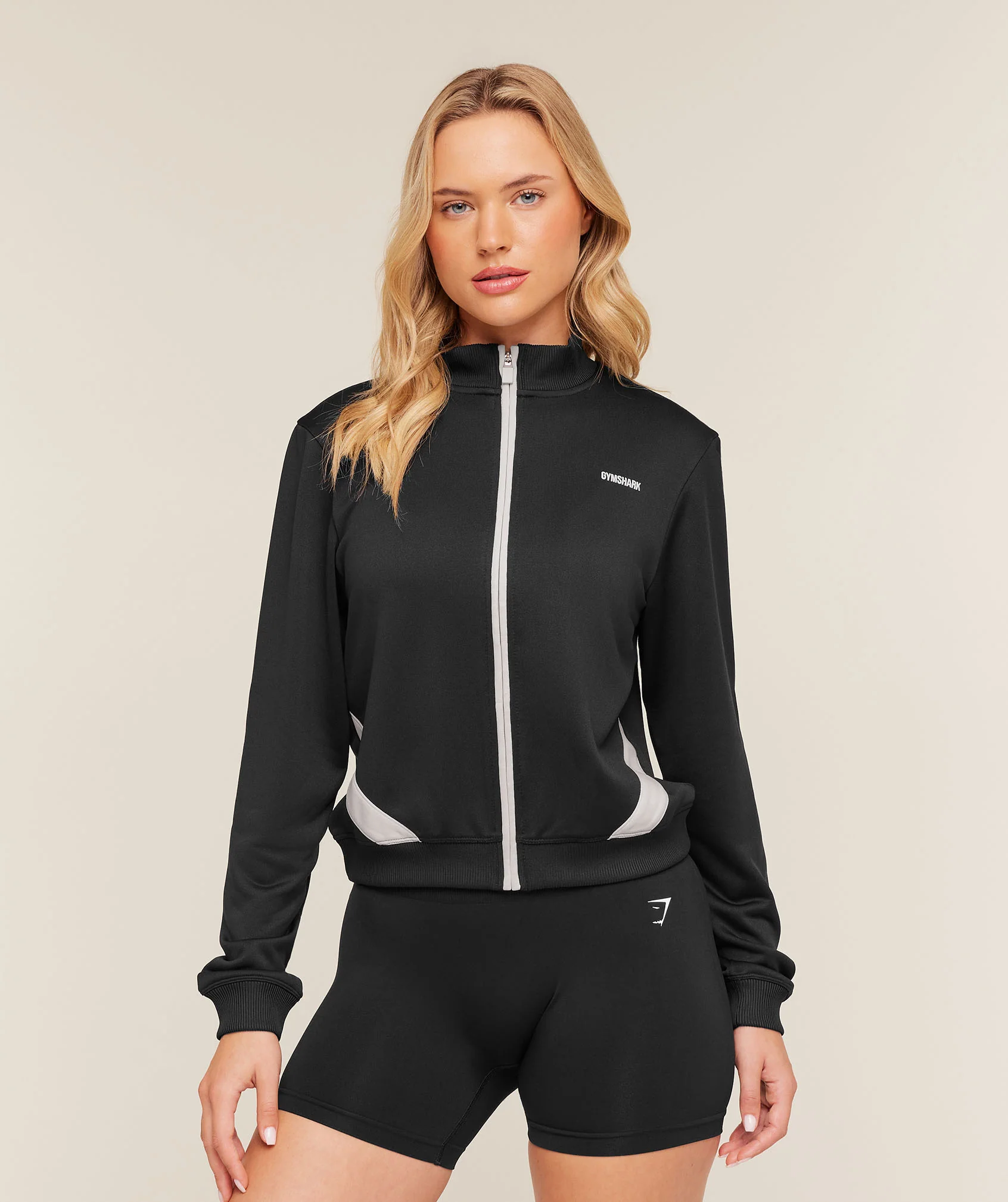 Lightweight Tricot Zip Through Jacket