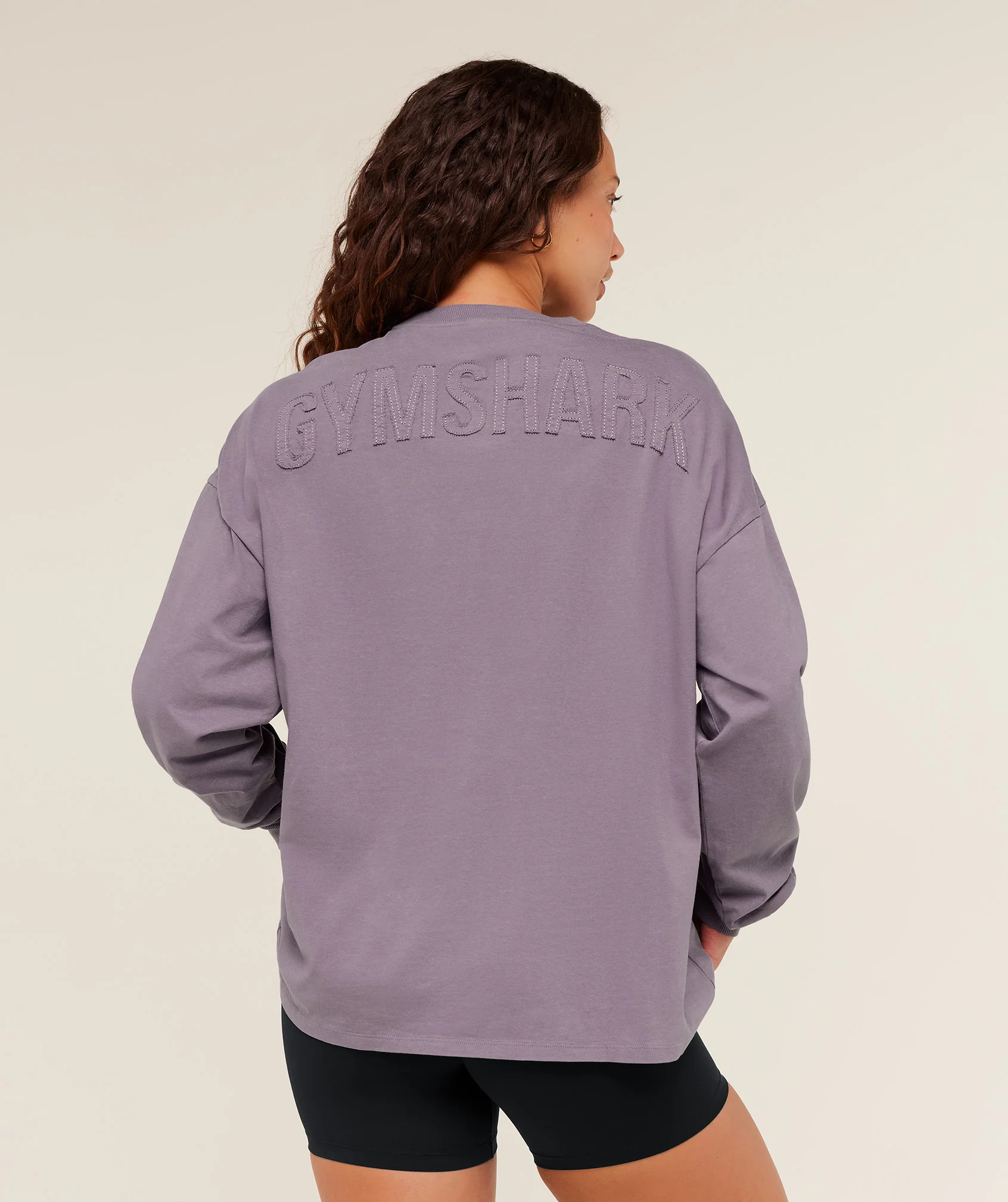 Power Washed Long Sleeve Top